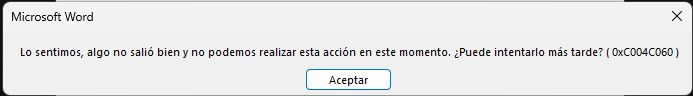 Soluciona el Error 0xc004c060 al activar Office, Visio y Project