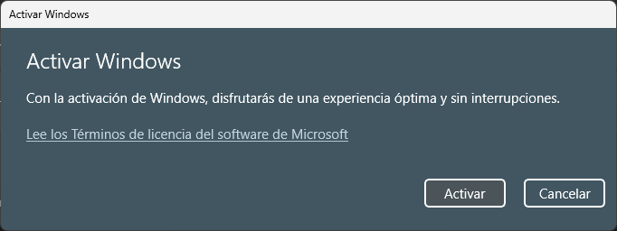 windows 11 activar windows