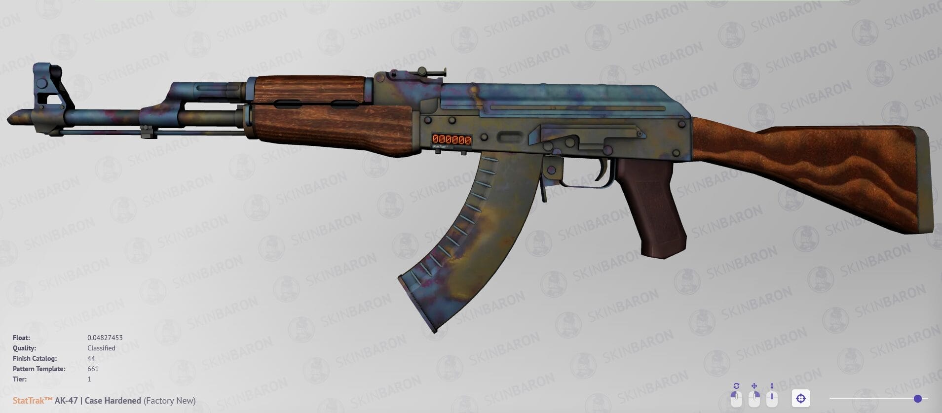 ak-47 case hardened