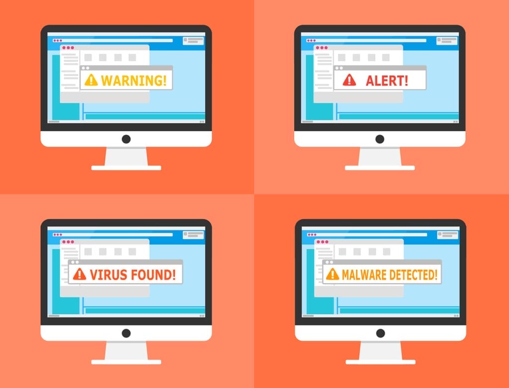 warning, alert, detected